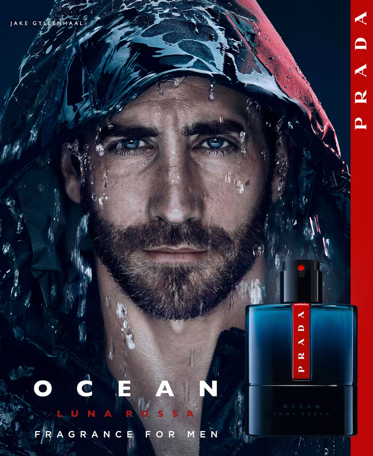 PRADA Luna Rossa Ocean Men`s Eau de Toilette Spray - 3.3 oz
