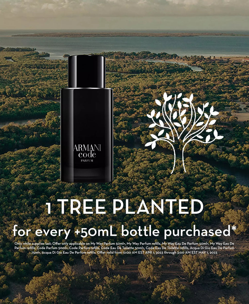 Armani Beauty Men's Armani Code Parfum, 2.5oz