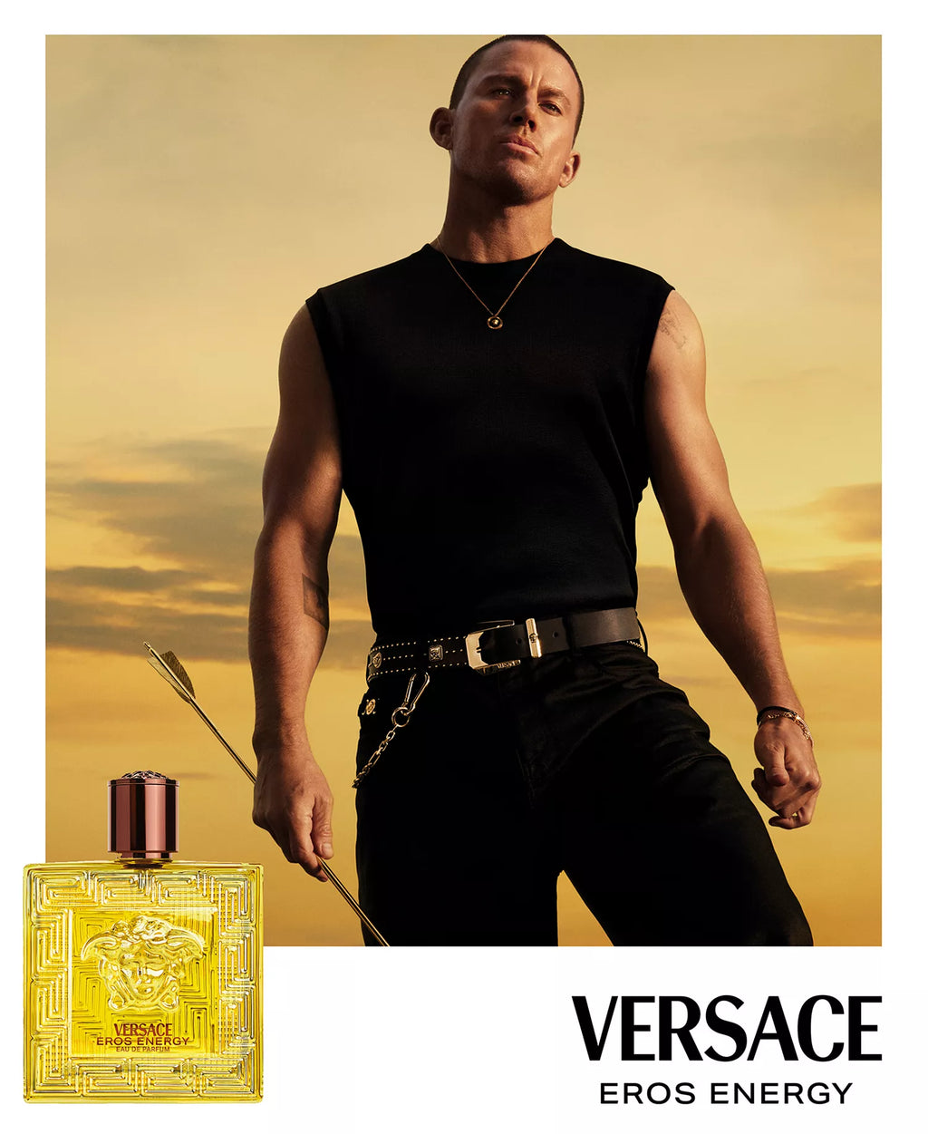 Versace Eros Energy Pour Homme Men 3.4 oz 100 ml Eau De Parfum Spray
