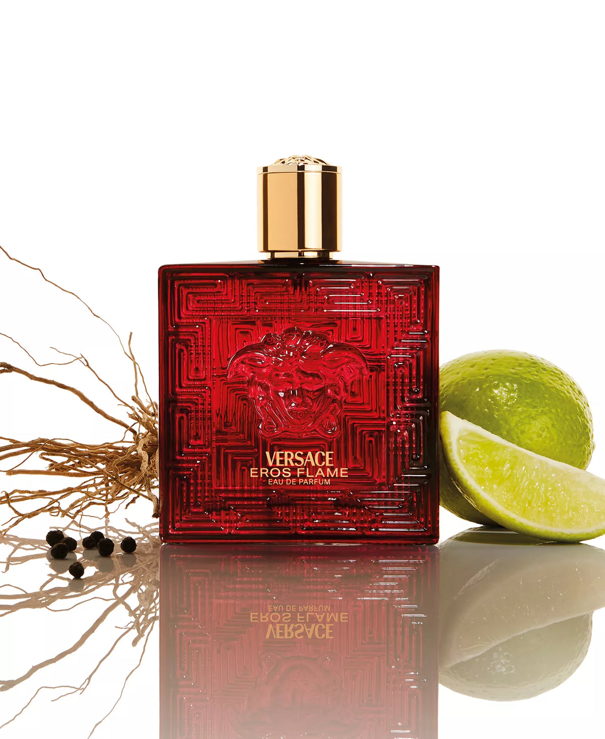 Versace Eros Flame Men 3.4 oz 100 ml Eau De Parfum Spray