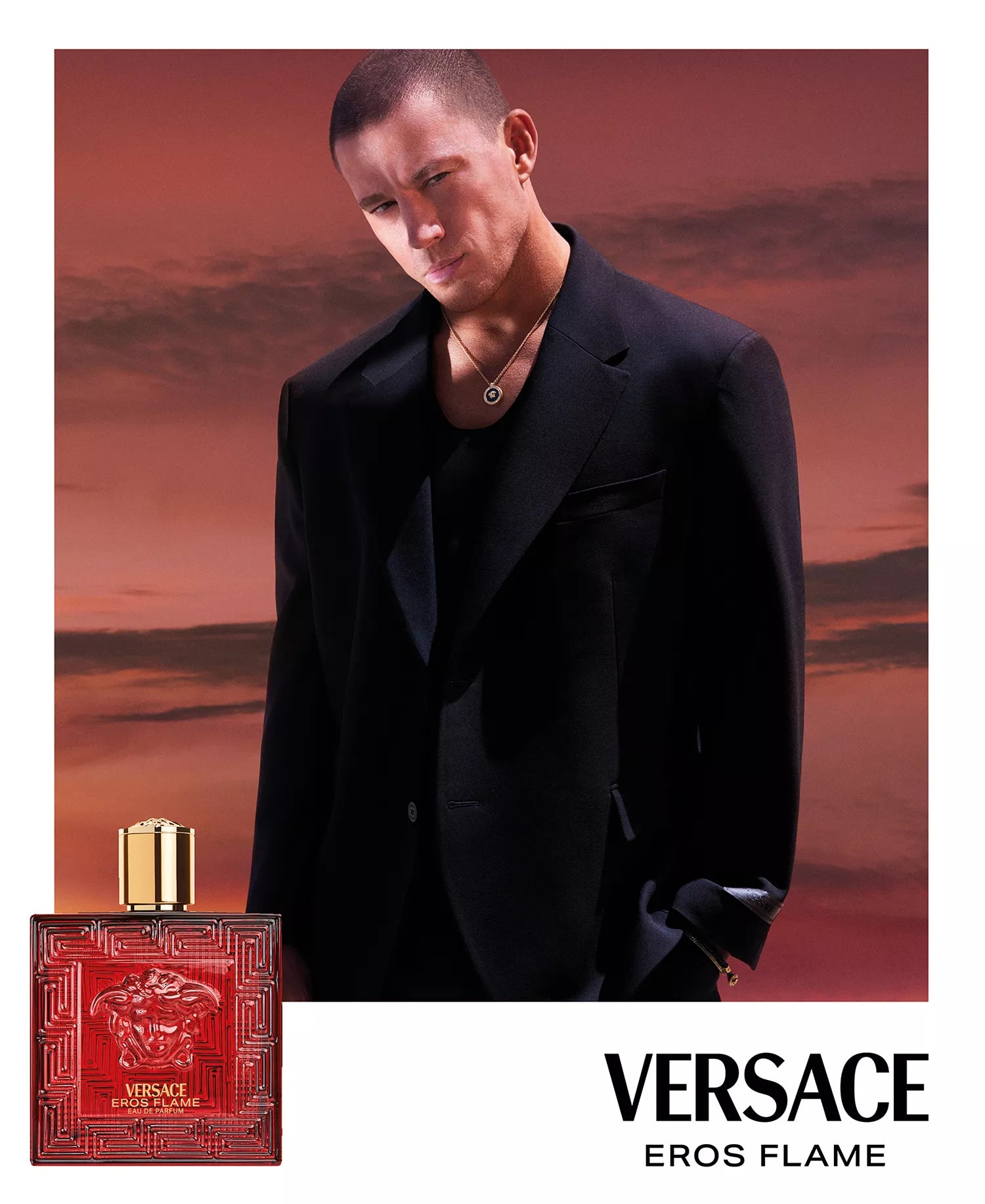 Versace Eros Flame Men 3.4 oz 100 ml Eau De Parfum Spray