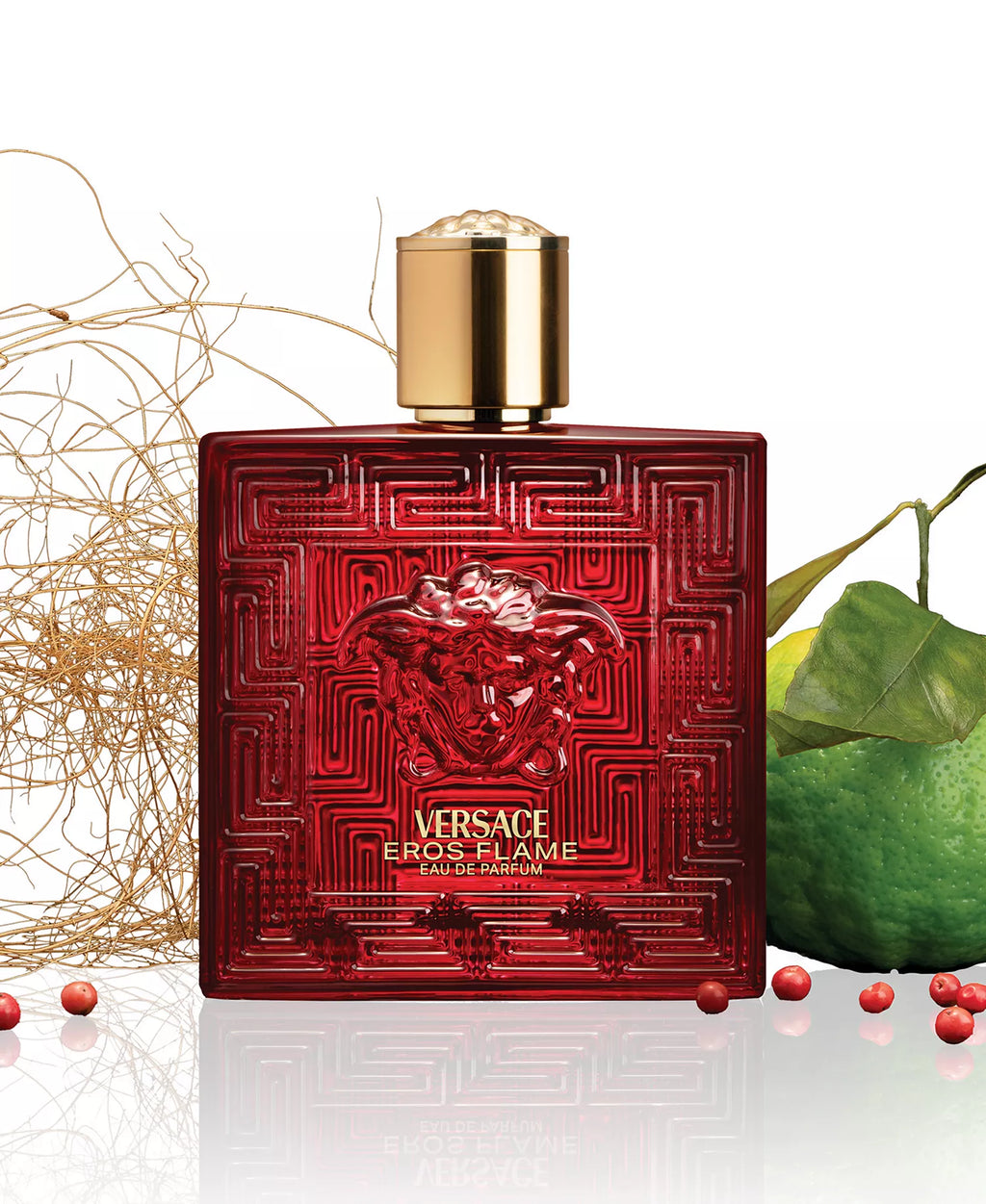 Versace Eros Flame Men 3.4 oz 100 ml Eau De Parfum Spray