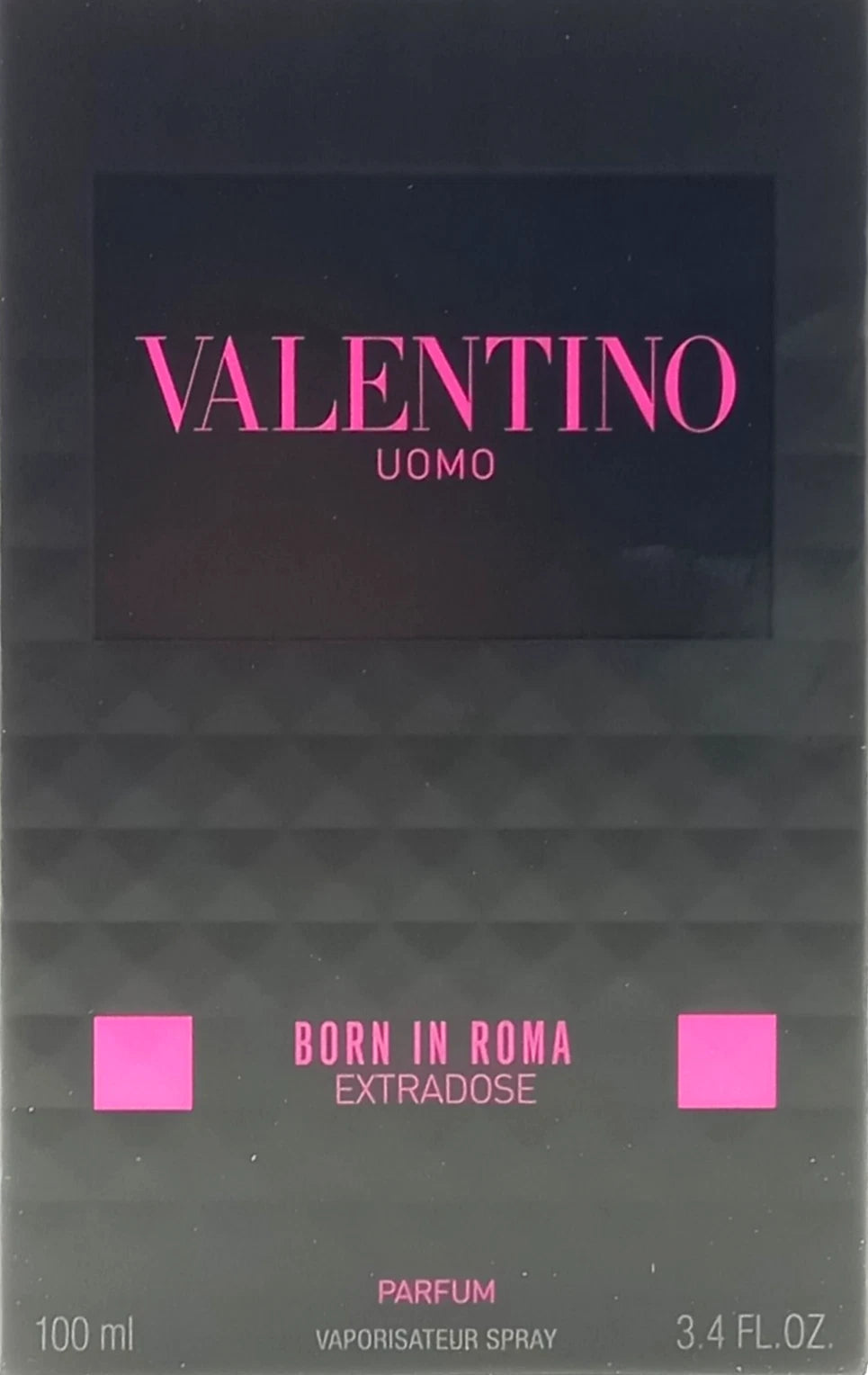VALENTINO UOMO BORN IN ROMA EXTRADOSE PARFUM SPRAY FOR MEN 3.4 Oz / 100 ml