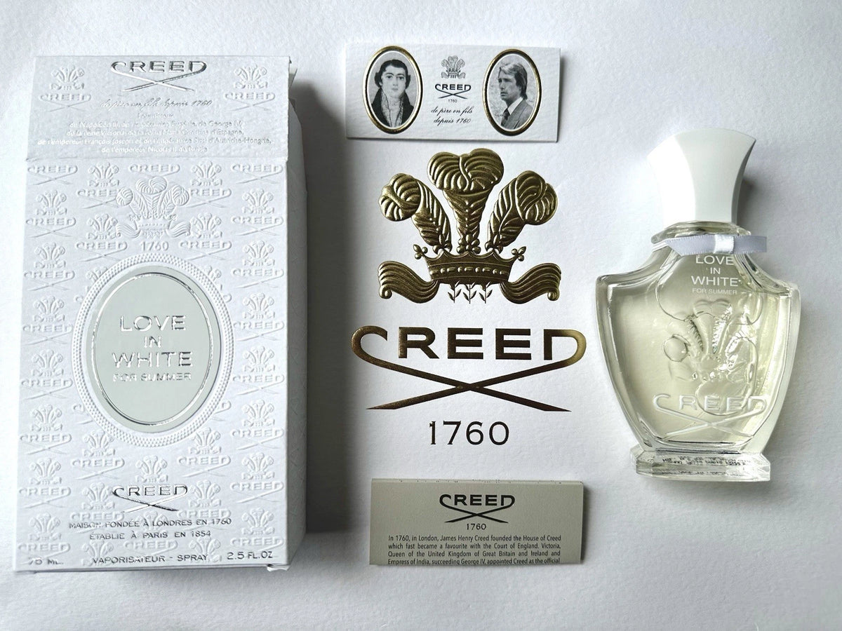 Love in White for Summer by Creed Eau De Parfum 2.5oz 75ml