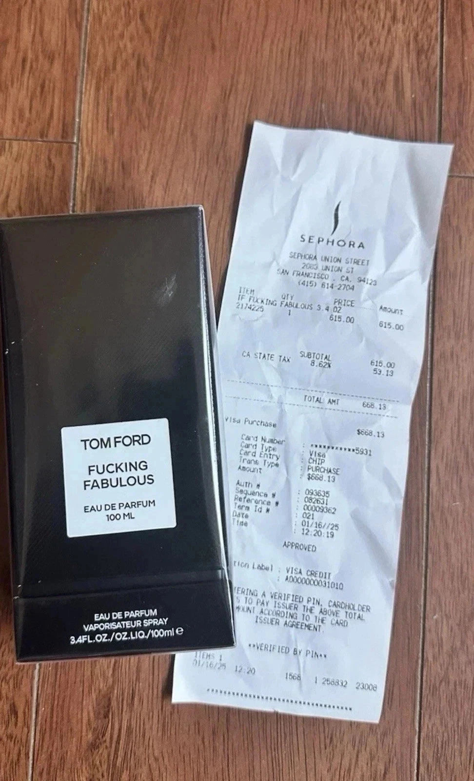 Tom Ford Fabulous Eau de Parfum Spray, 3.4-oz 100ml