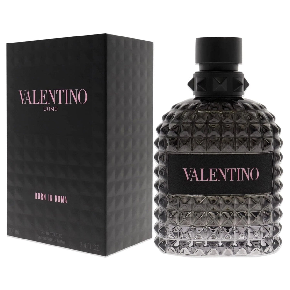 VaIentino Uomo Born In Roma 3.4 oz. Eau de Toilette Spray for Men