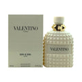 VALENTINO UOMO BORN IN ROMA IVORY EAU DE TOILETTE SPRAY FOR MEN 3.4 Oz / 100 ml
