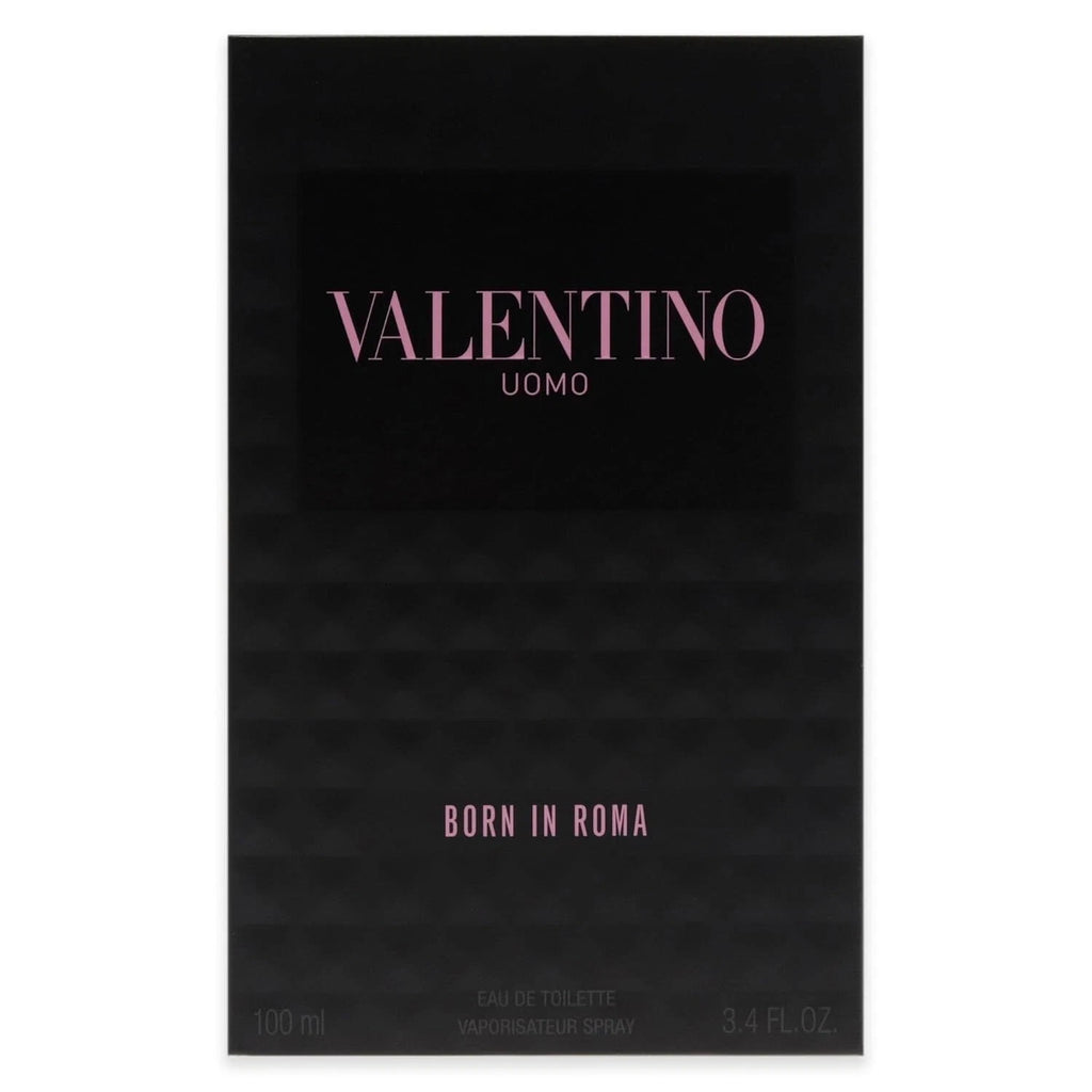 VaIentino Uomo Born In Roma 3.4 oz. Eau de Toilette Spray for Men
