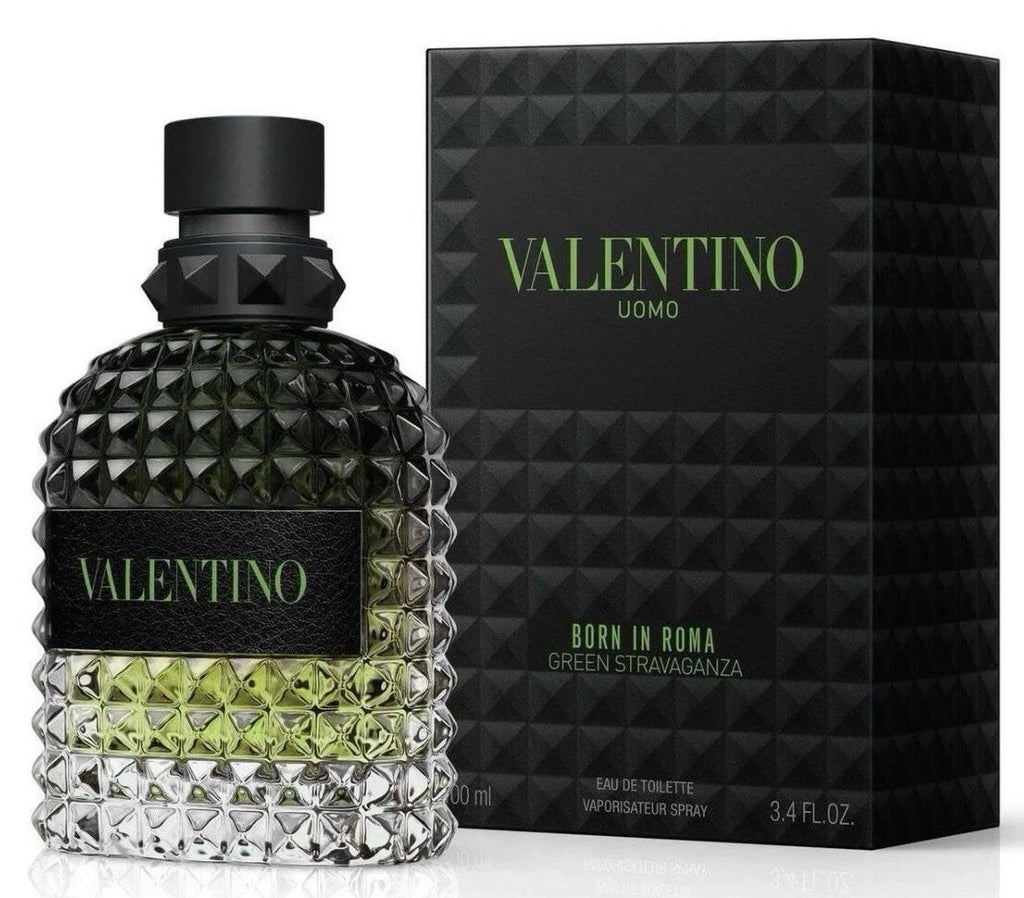 Valentino Uomo Born In Roma Green Stravaganza 3.4 oz. EDT Spray for Men