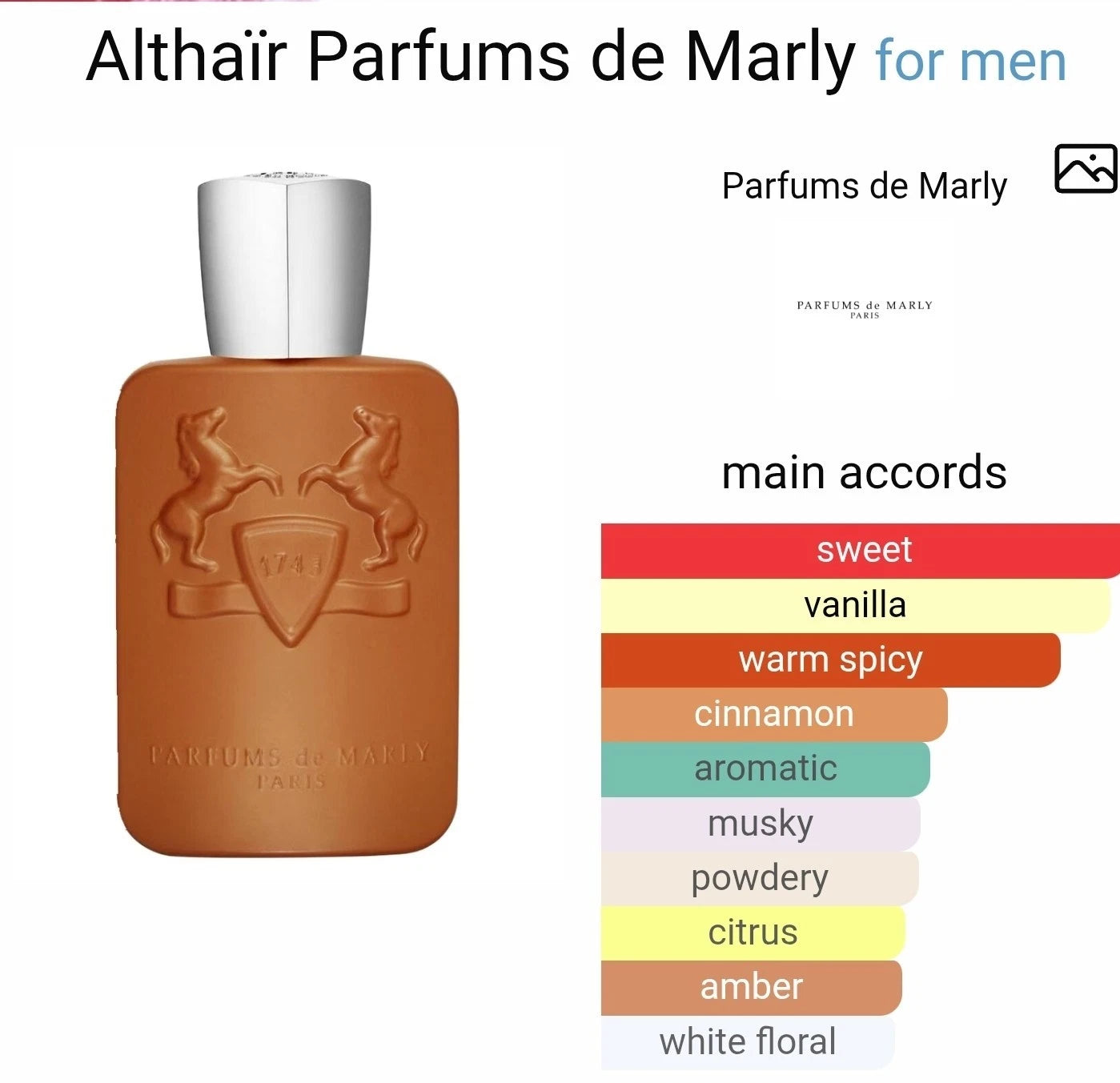 Parfums De Marley Paris Altair Eau De Parfum 125 ML 4.2 Fl Oz