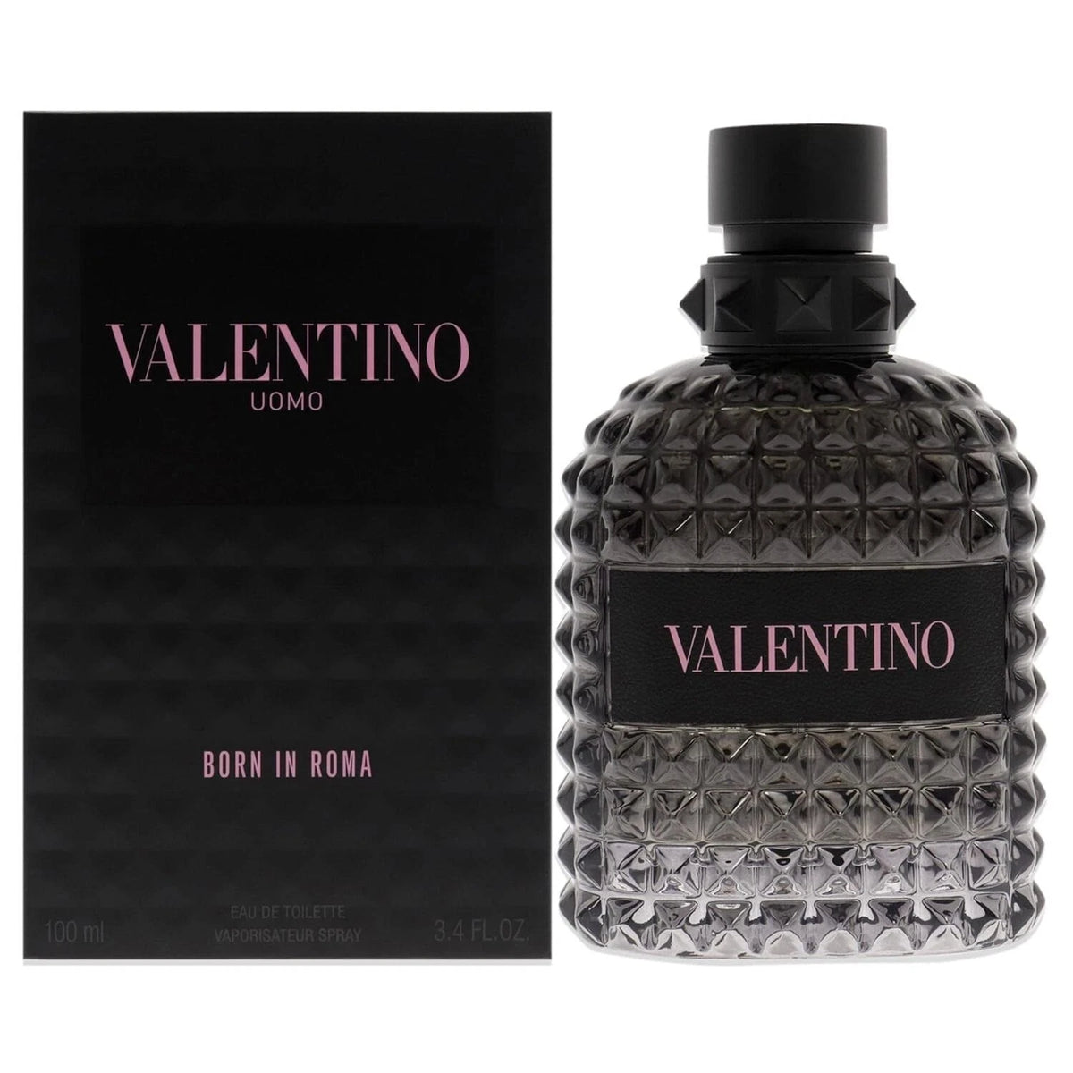 VaIentino Uomo Born In Roma 3.4 oz. Eau de Toilette Spray for Men