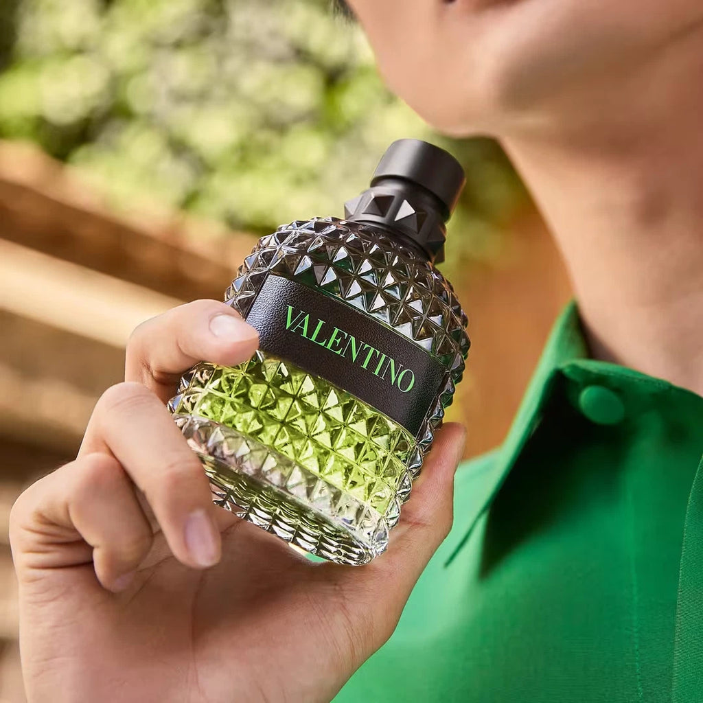 Valentino Uomo Born In Roma Green Stravaganza 3.4 oz. EDT Spray for Men